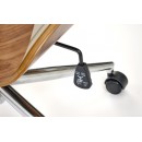 Кресло компьютерное HALMAR TIMBER бежевый/орех